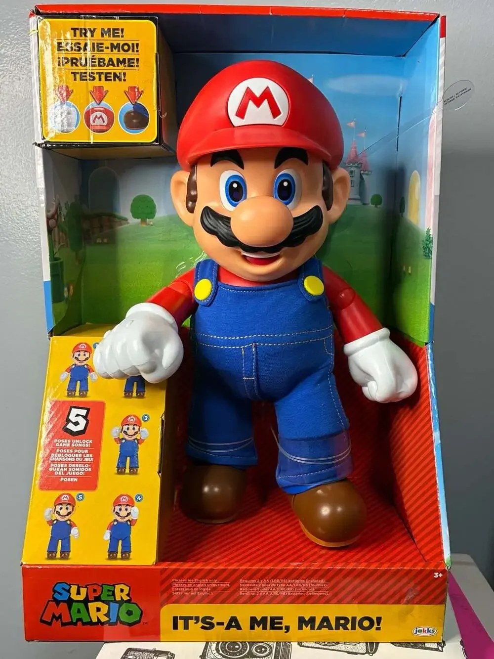 Jakks Pacific - Super Mario It's-A-Me Figure